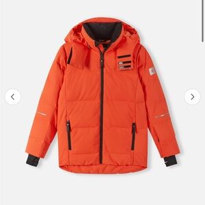 Kids' down ski jacket Aikkula